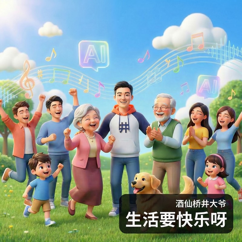 《生活要快乐呀》专辑封面